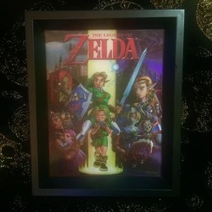 Holographic Zelda poster